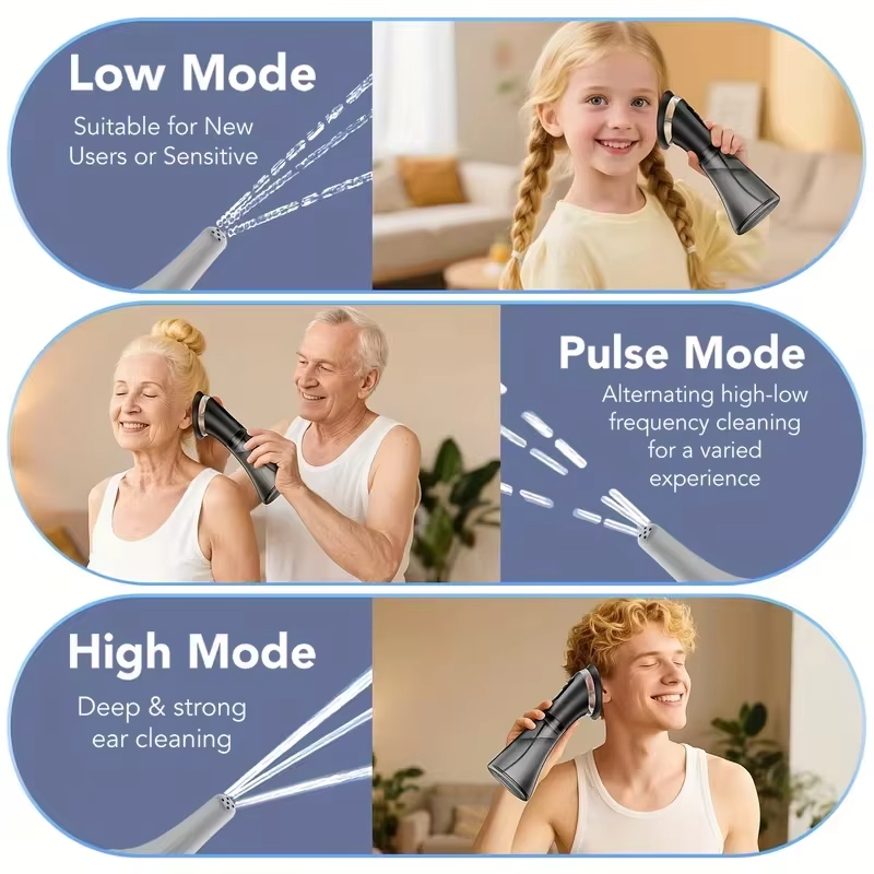 ClerWax™ Electric Ear Wax Removal Kit